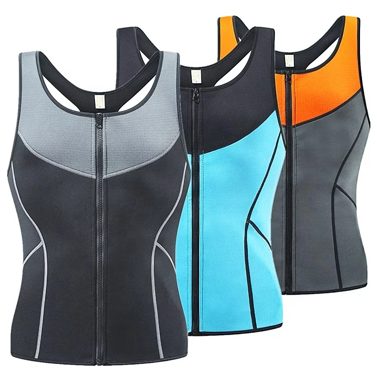 Hot Selling Slimming Weight Loss Sweat Neoprene Waist Trainer Sauna Men Vest Tummy Control corset
