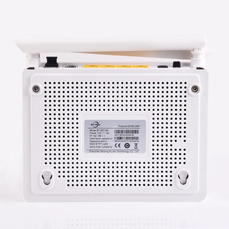 BT-PON 4 port 1ge 3fe wifi tel ftth ont support OEM gpon onu