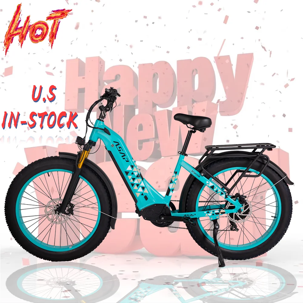 Hot Spot Selling Adult Dirtbike Equipped 26 Inch Fat Tire 750W Electric Hybrid Bike