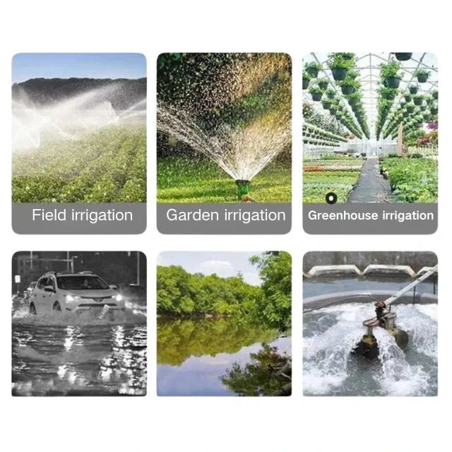 Agricultural irrigation engine system Farm electric irrigation pump 10 HP booster pump Self-priming diesel pump