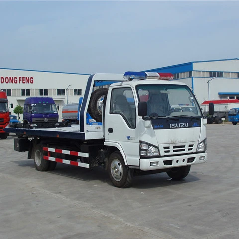 ISUZU 4X2 4ton буксировочный грузовик эвакуатор на