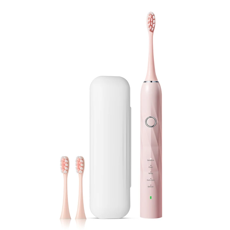 Girls Boys Student Adult T Electric Toothbrush Multifunctional Smart Sonic Vibrating Electric Toothbrush Dental Cleaner