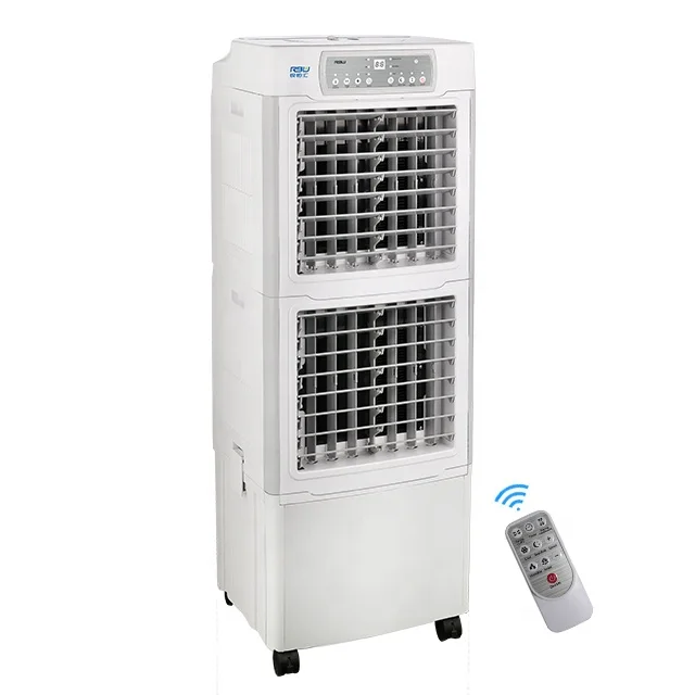 Home office use big size 45L water tank commercial evaporative air cooler fan with remote control