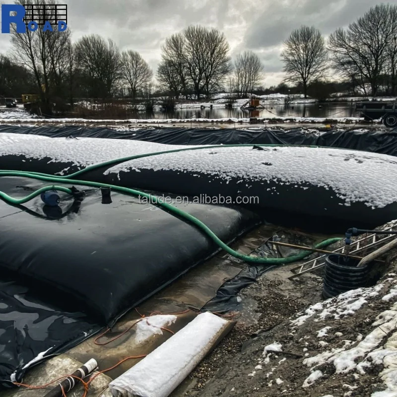 High Strength Dewatering Geotextile Tube Geobag PP PET Geotube For Silt Filter Sand Filter Coastal Berm