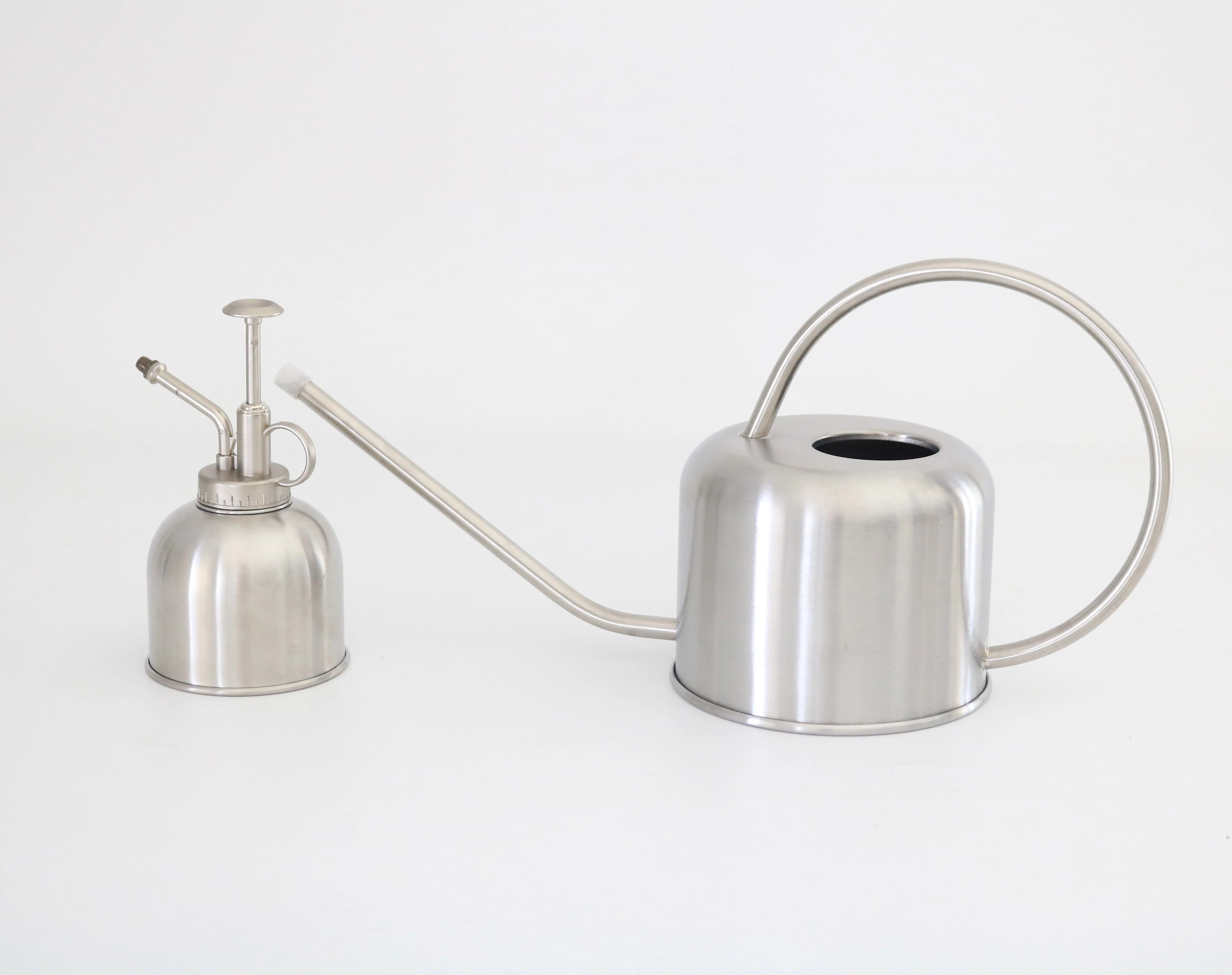 Nordic gardening long nozzle stainless steel watering pot household sprinkling pot for houseplants