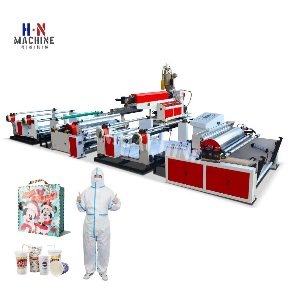 PE PAPER NON WOVEN Laminating machine
