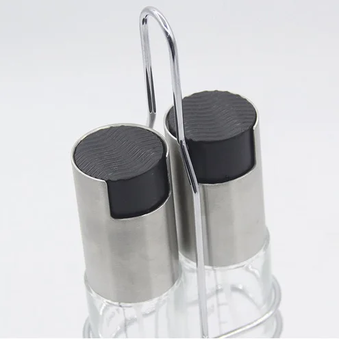 Olive Oil Mister Sprayer Glass Bottle for Cooking for Salad BBQ Kitchen Baking Roasting with Funnel and Brush Holder