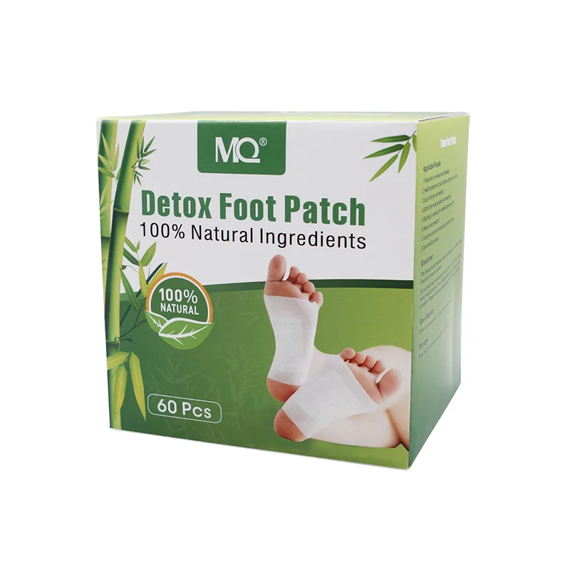 2021 Best Chinese herb Lavender Rose Detox Foot Patch Remove Toxin adhesive foot detox pad