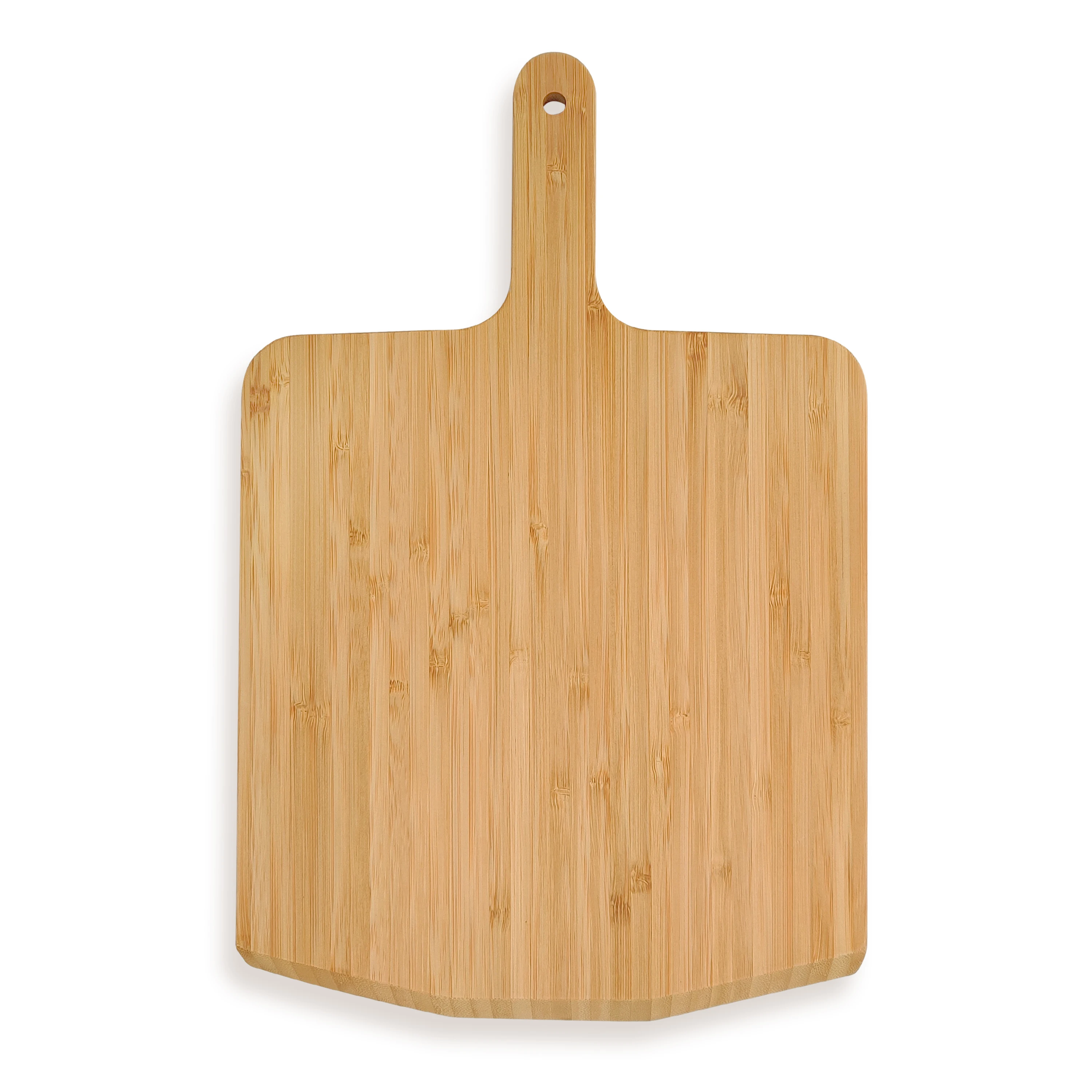 Bamboo wood cutting board pizza peel  serving plate  cheese and cutting board with handle