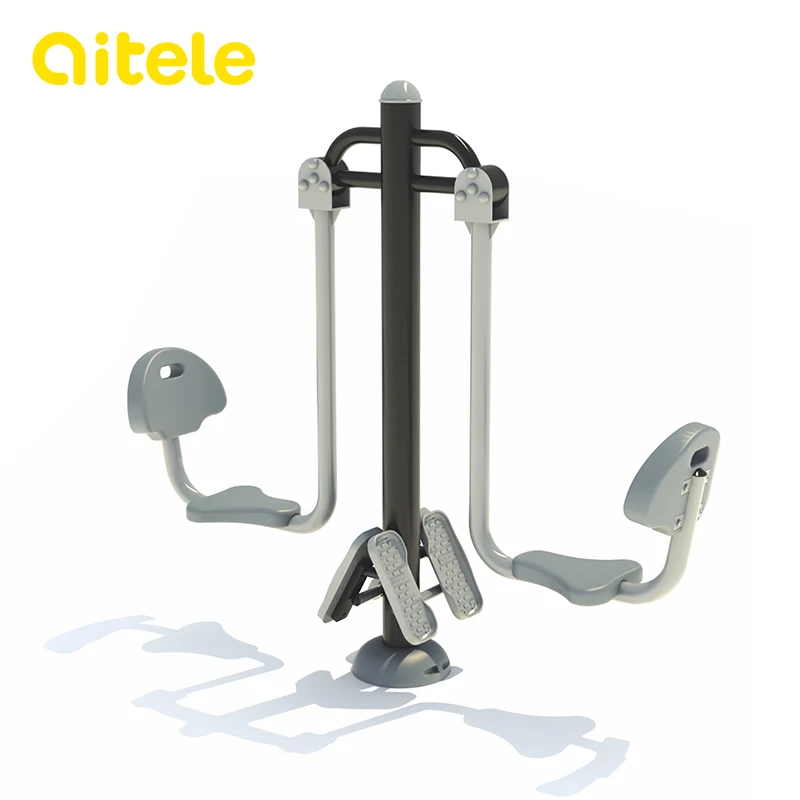 older people exercise health outdoor fitness equipment