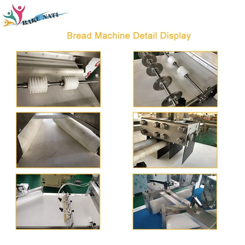 Best Selling Automatic Toast Bread Slicing Machine Bread Forming Making Machines