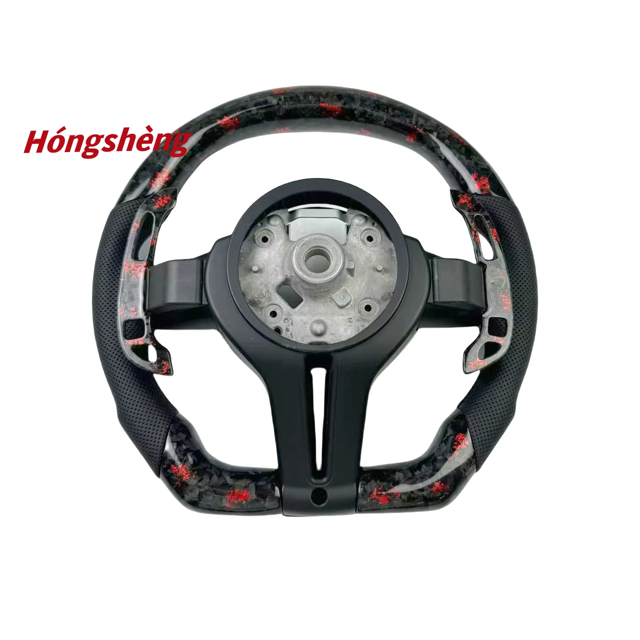 For BMW F30 F32 F10 F20 M2 m3 m4 m5 Custom red forged LED carbon fiber steering wheel