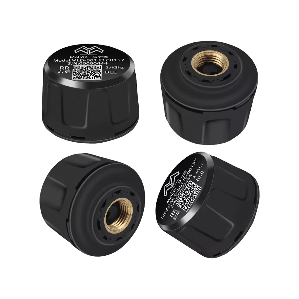 Motorized Bicycle Two Wheels BLE 5.0 Tire Pressure Monitoring System with Mobile App for Motorbike OEM and ODM