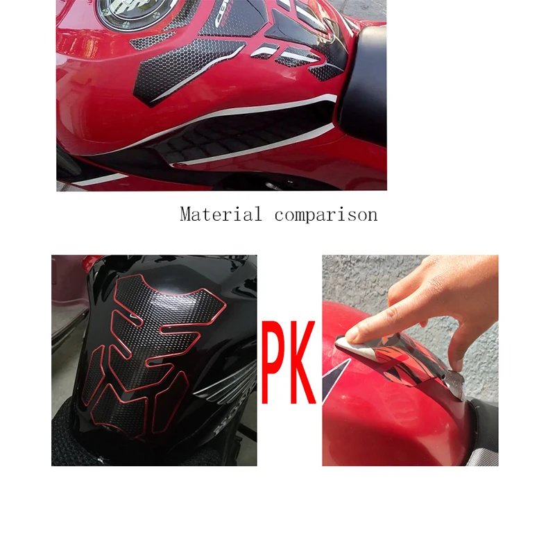 Наклейки на мотоцикл, топливный бак, рыбья кость, модифицированные ПВХ наклейки для модификации мотоцикла, наклейки на бак, креативные наклейки на корпус Мотоцикла