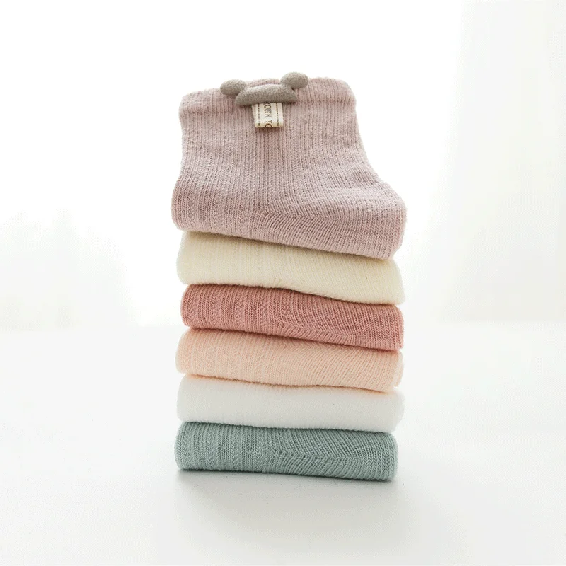 Hot little infant baby korean spanish cute sock manufacturer Lolita kids cotton bow baby socks for girls