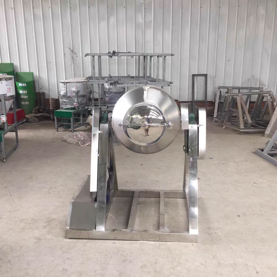 Food grade  flour mixing machine price herbal double conical powder mixing machine 100 kg small dry powder drum lab roller mixer