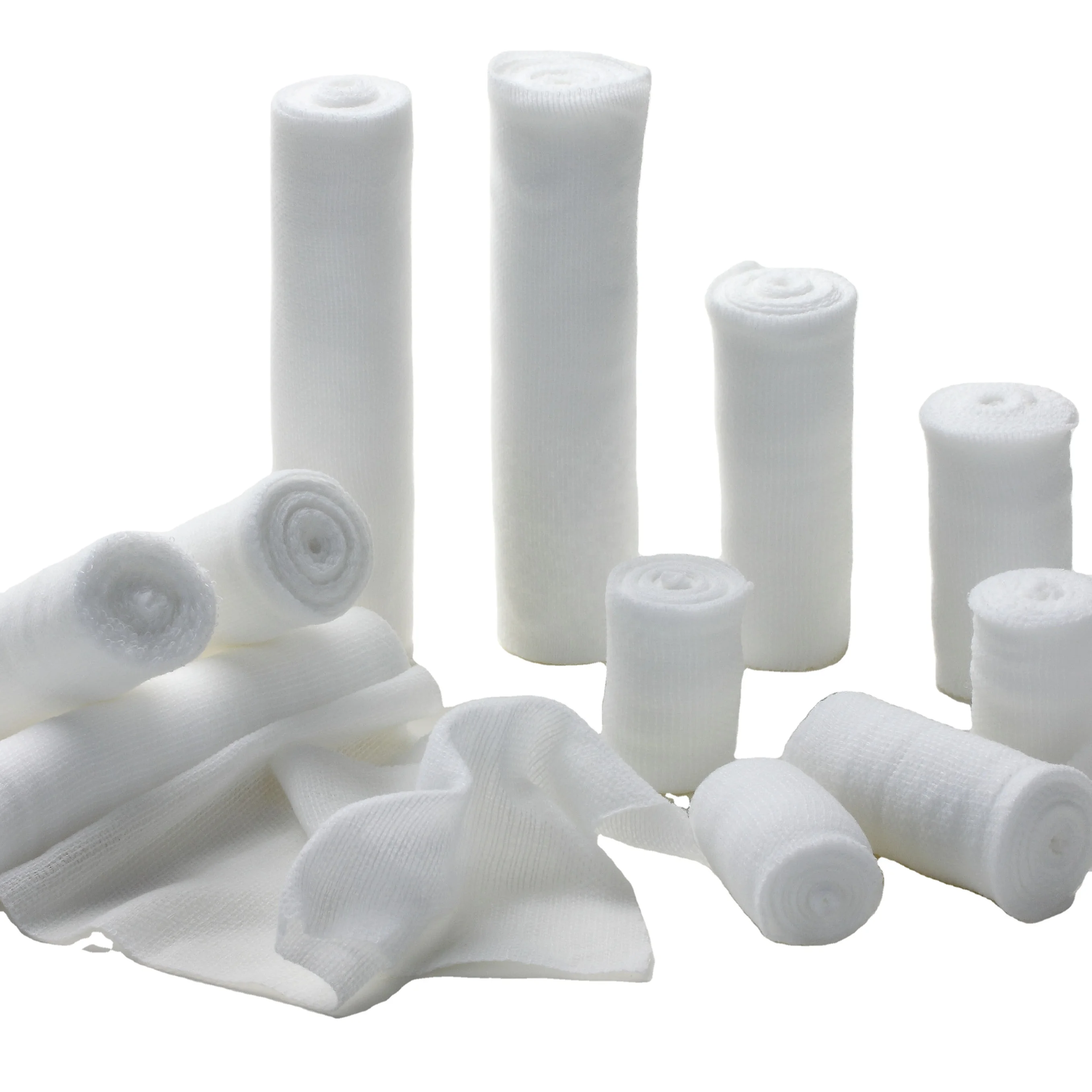 High Quality Polyester  PBT Elastic Bandage Skin Friendly Breathable for Wound Dressing