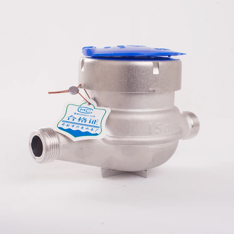 
Small micro mini stainless steel cold water meters 