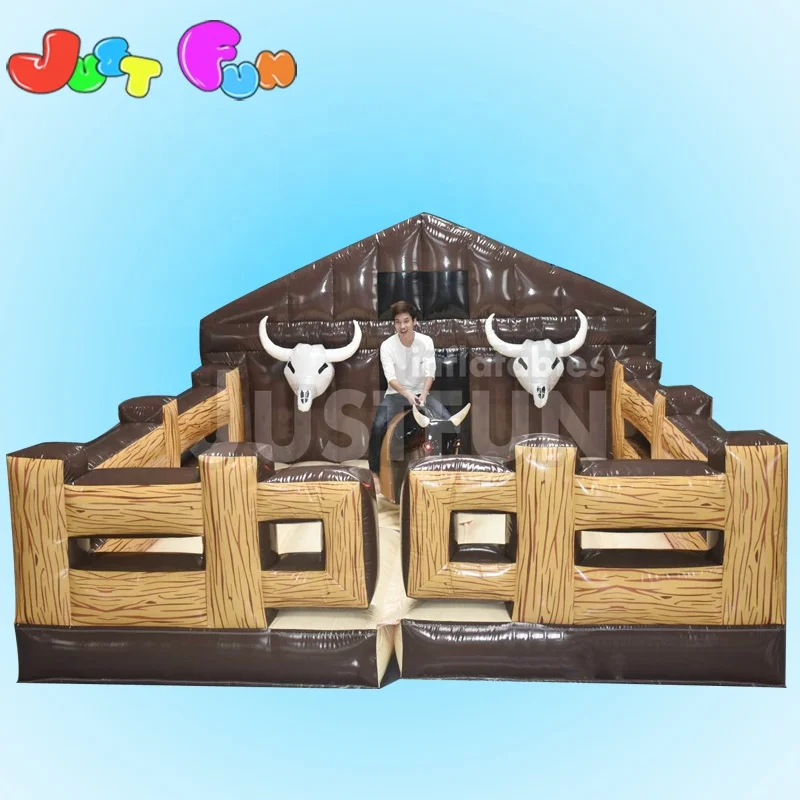 Best quality hot sale inflatable adults games electronic mechanical bull price for sale