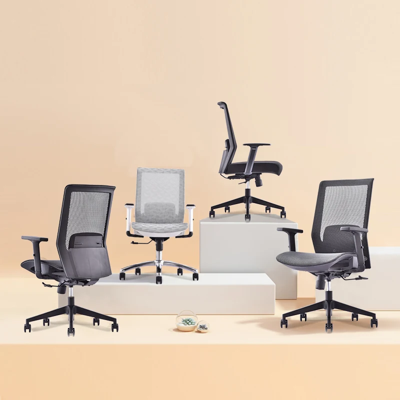 Modern ergonomic executive swivel office mesh chairs with lumbar support comfortable office chair wholesale
