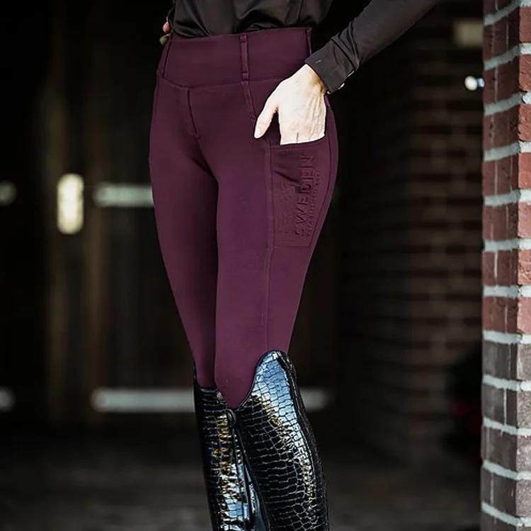 
Professional horse riding pants equestrian full seat silicone printing leggings equestrian breeches 