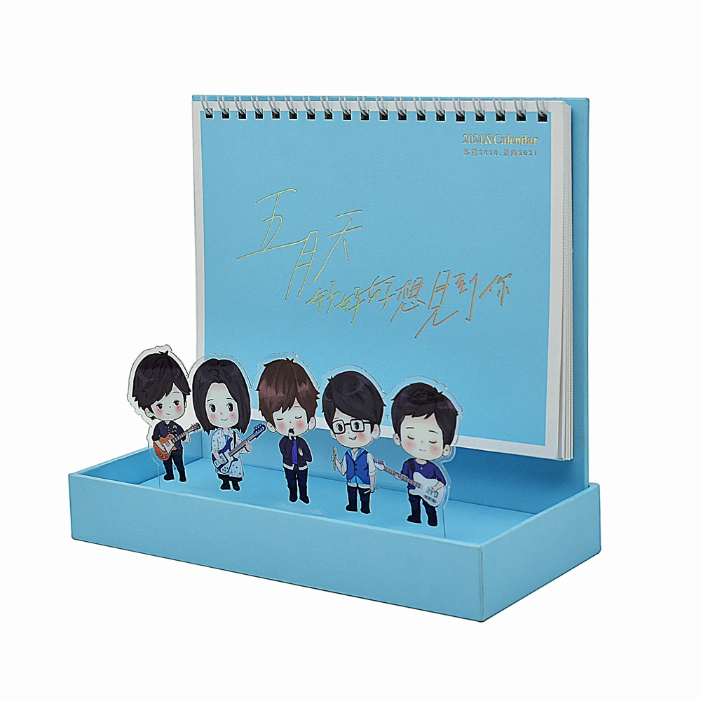  Printed wall calendar 3 planner printing high
