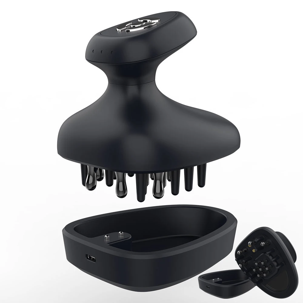 Best selling products electric scalp massager ems scalp massager brush for hair growth head massage machine