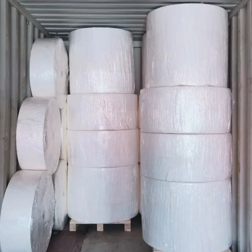 wholesale Virgin Wood Pulp Raw Material Jumbo Roll Mother Toilet tissue Mother Roll
