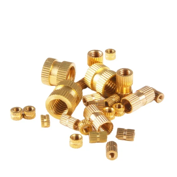 Нестандартные индивидуальные дюймов тяжелые шестигранные гайки Латунная гайка с кольцевой вставкой