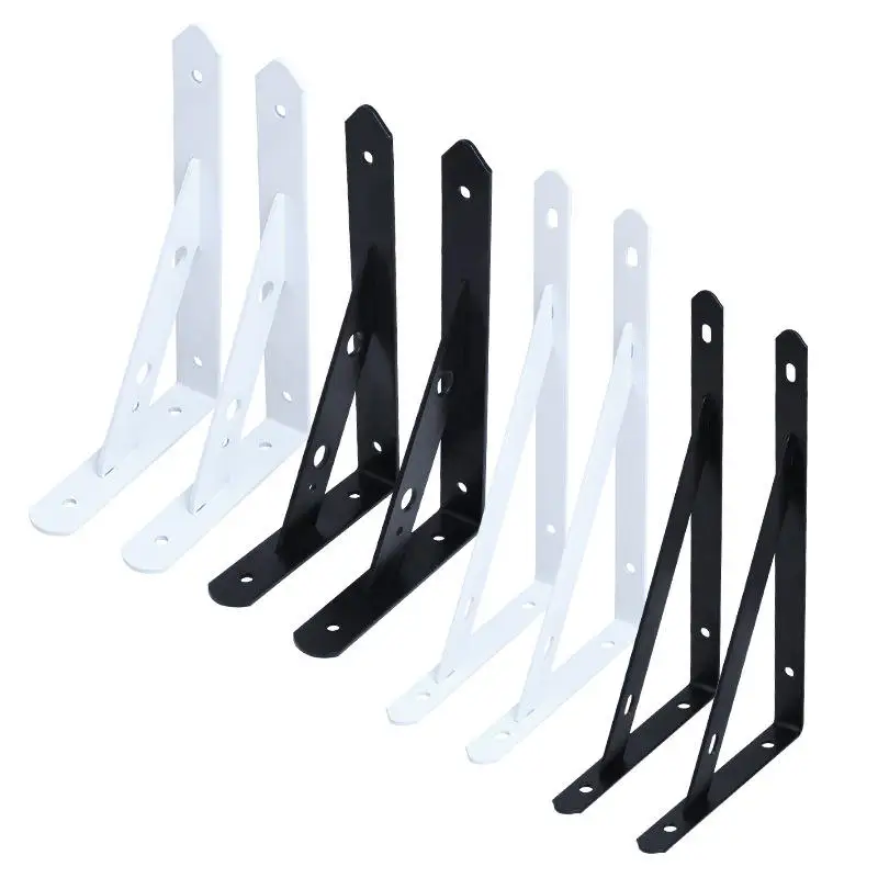 Shelf Brackets, Slatwall Shelf Bracket, Timber Connector Triangle Bracket OEM Metal Bracket Industrial Nonstandard