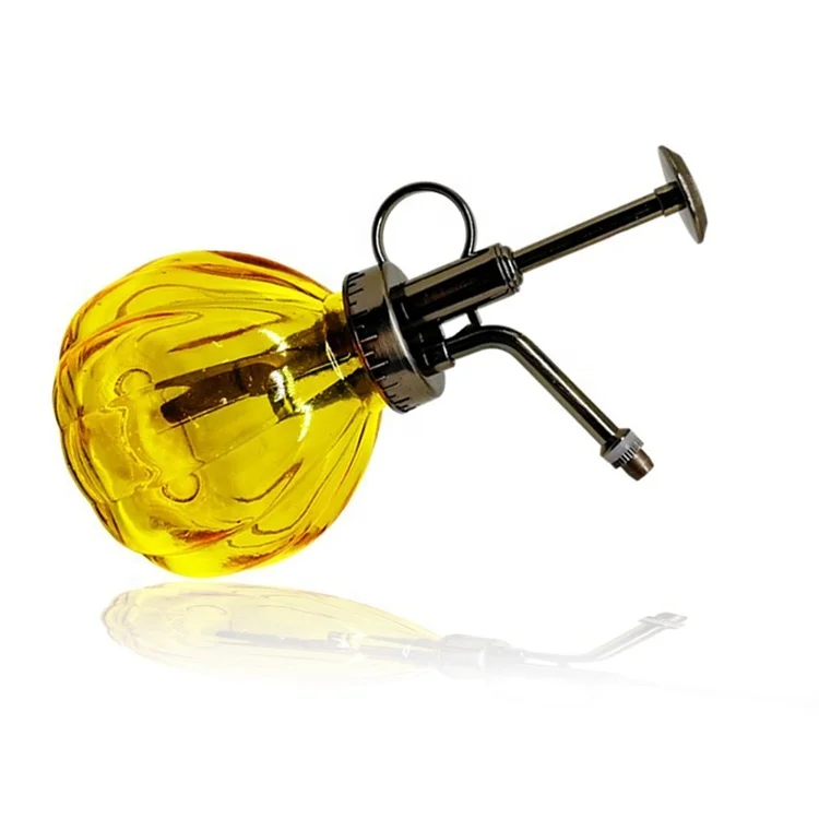 stocked several kinds garden home hotel shop sprayer round shape pumpkin styles with luxury push press gold bronze cap 250ml