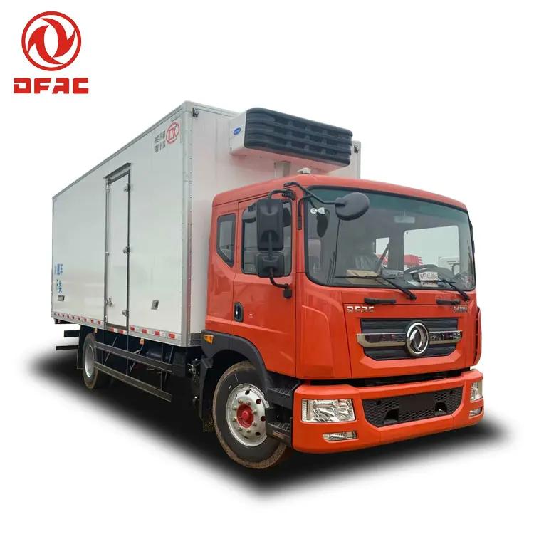 Новый Dongfeng 10 тонн минус 18 градусов 6 1 м фургон морозильник Охлажденный грузовик мороженое/овощи