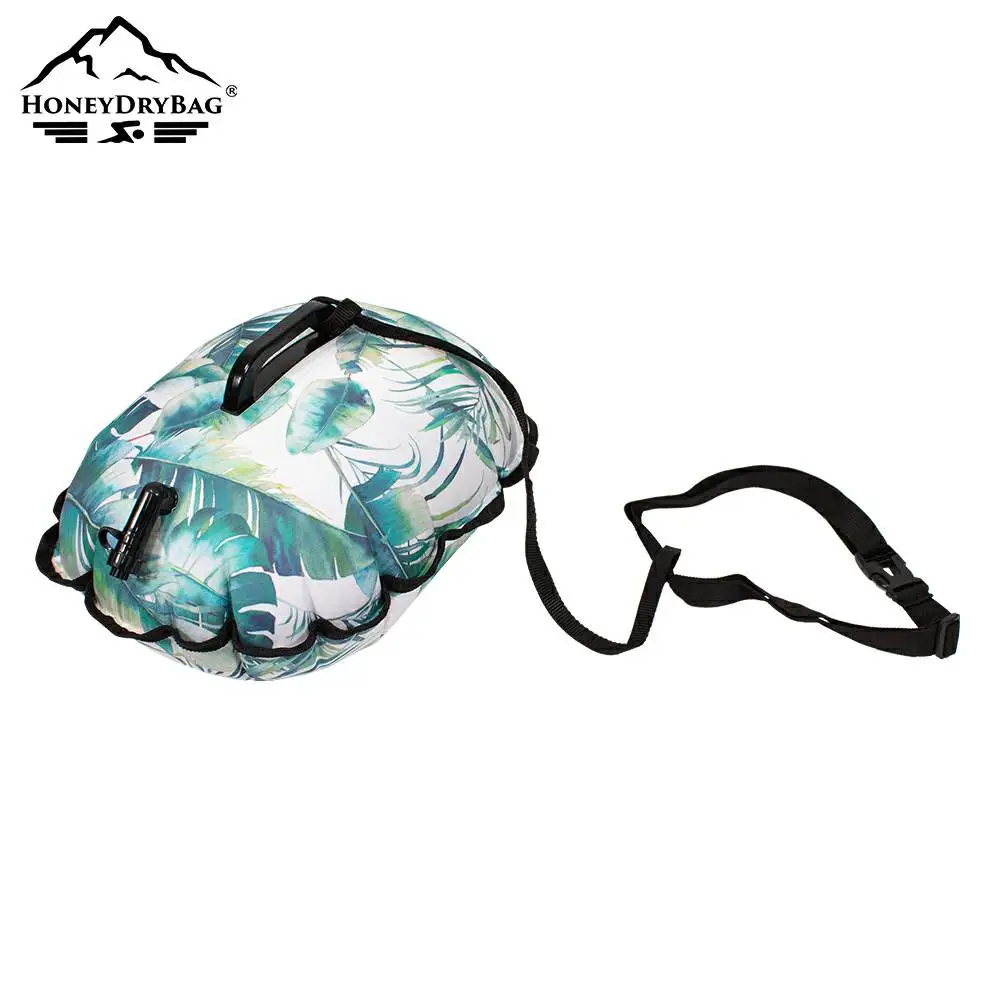 New design swim outdoor Professional Inflatable Tow Buoy Safety Open Water Swimming Buoys