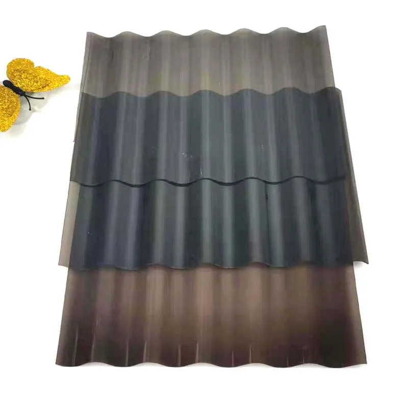 good price   clear polycarbonate corrugated plastic roof sheets