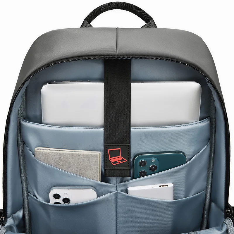 MingLu Wholesale Fashion Lightweight back pack College Commute mochila de hombre school bags men travel laptop backpack