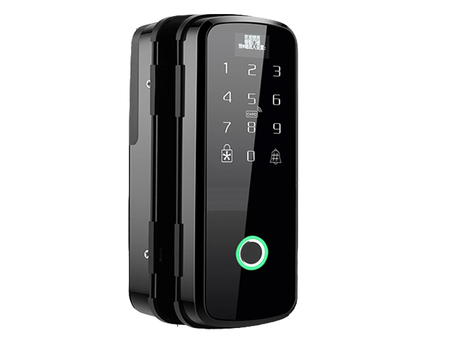 
Digital electronic biometric fingerprint glass lock for home office smart glass lock 