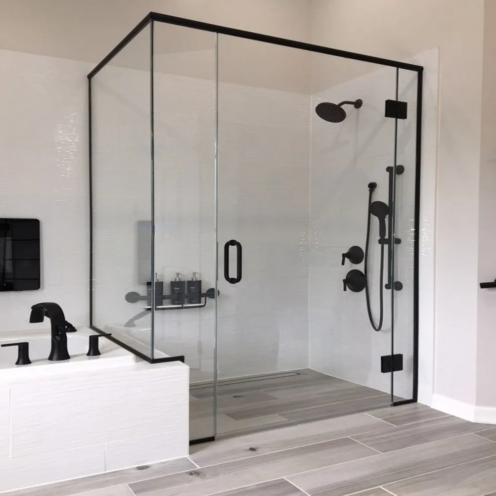 Modern Shower Cabin enclosures tempered bathroom shower enclosures with tempered glass