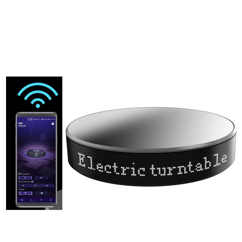 High Quality Heavy Duty Turntable 42cm/52cm/60cm Photography Turntable 360 Rotating electric Display Stand Speed Adjustable OEM