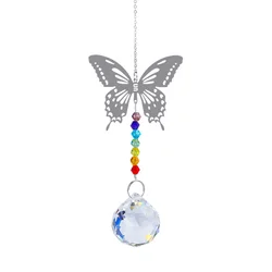 Wholesale Animal Pendant Prism Crystal Ball Rainbow Chaser Sun Catcher Wind Chimes Hanging for Decorate