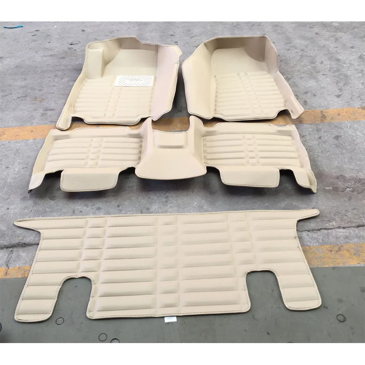 wholesale custom Best price EVA car mat and colorful hot pressed 5d car mat