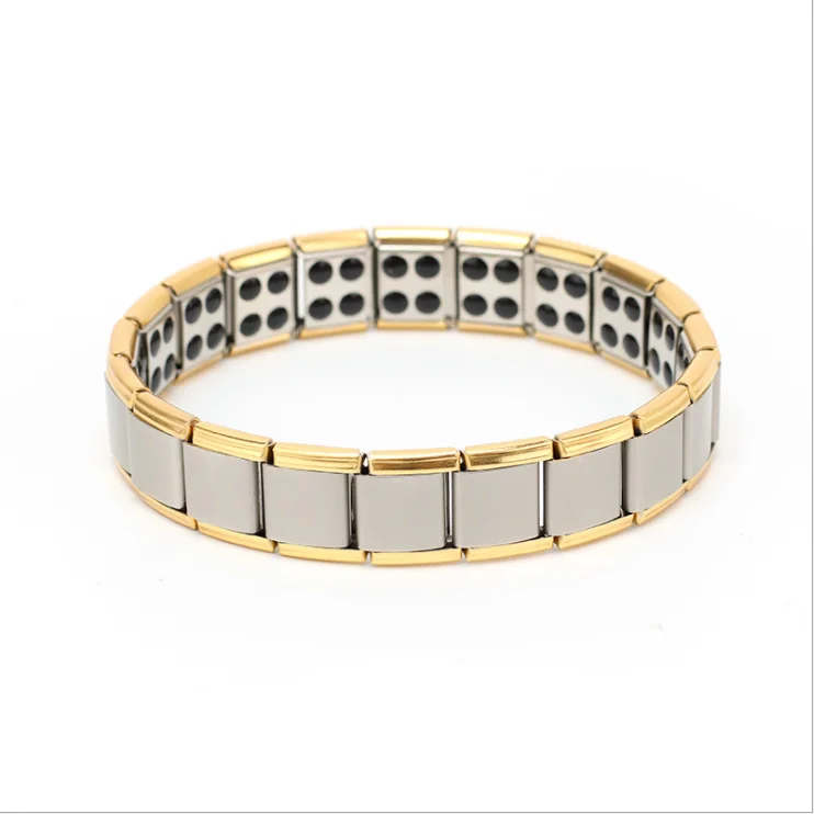 CX31 Balry European and American fashion jewelry popular titanium steel bracelet Stainless steel Mens Magnetic Therapy Bracelet