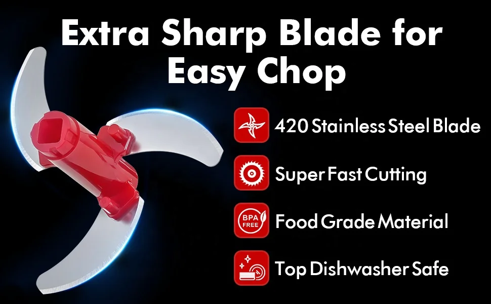 kitchen accessories manual hand pull food processor vegetable chopper garlic mincer onion cutter