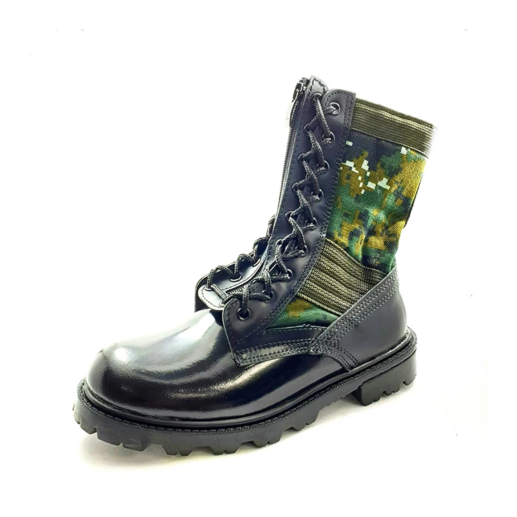 
combat tactical military navy army police shoe boots nylon fabric suede leather 