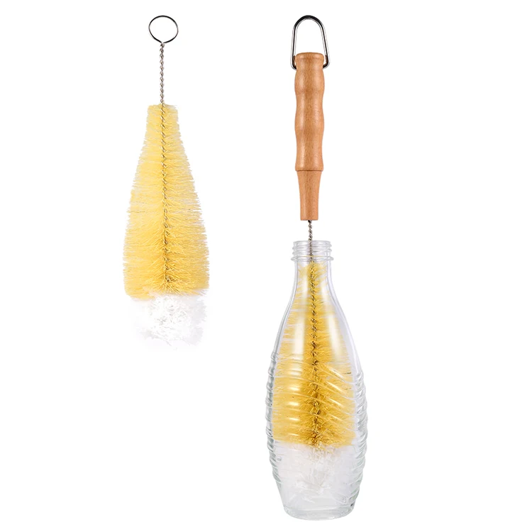 Wholesale glass brush for cleaning Soda Stream bottles or jugs