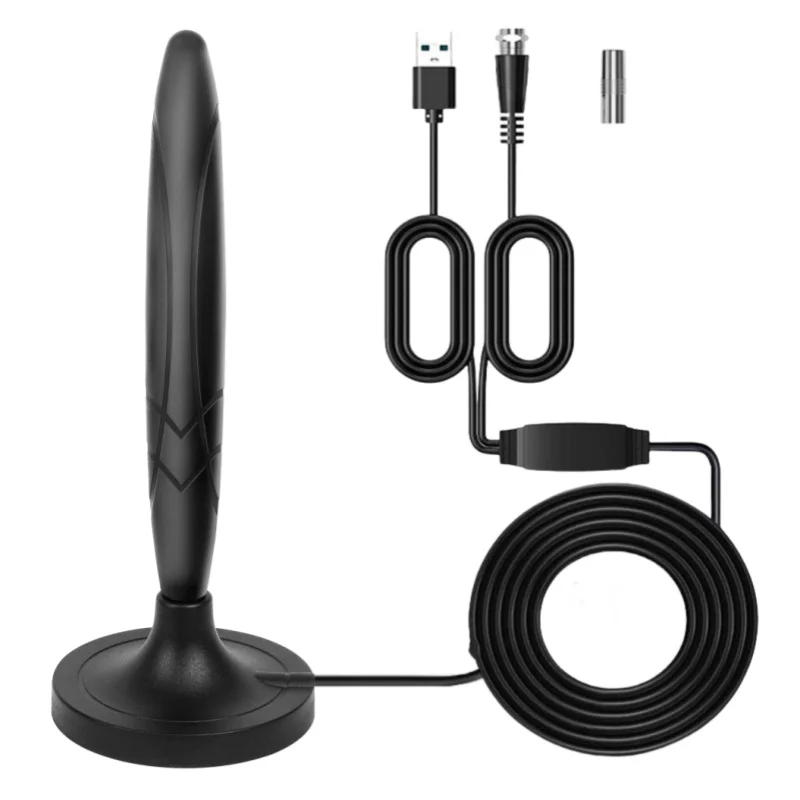New Non-magnetic Vertical HDTV Antenna Indoor and Outdoor Universal Ground Wave HDTV Antenna Cross-border