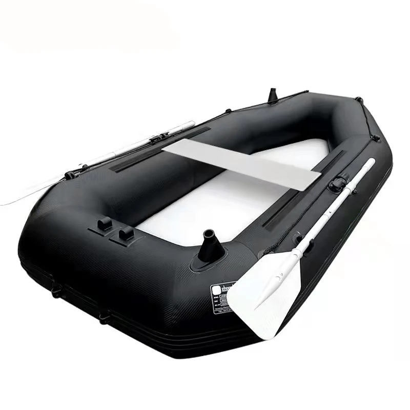 paddle dinghy 2 & 4 people rigid inflat trailer inflatable pontoon fishing sport boat