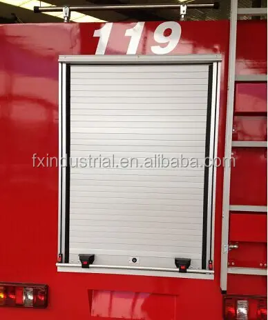 Fire Truck Aluminum Roll up Door Small Vehicle Roller Shutter Door
