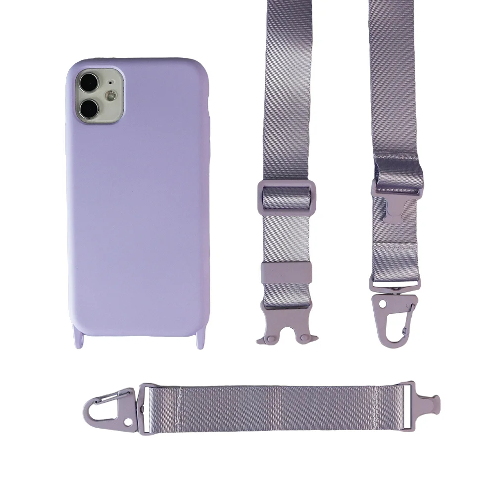 Crossbody Phone Case With Strap Cell phone Case With Lanyard Neck Strap For iPhone 14 pro max XR X 12 13 Mini Phone Case Strap