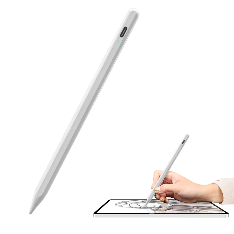 Универсальный магнитный стилус с аккумулятором для планшета Android IOS iPad Apple Pencil 1 2 рисунком