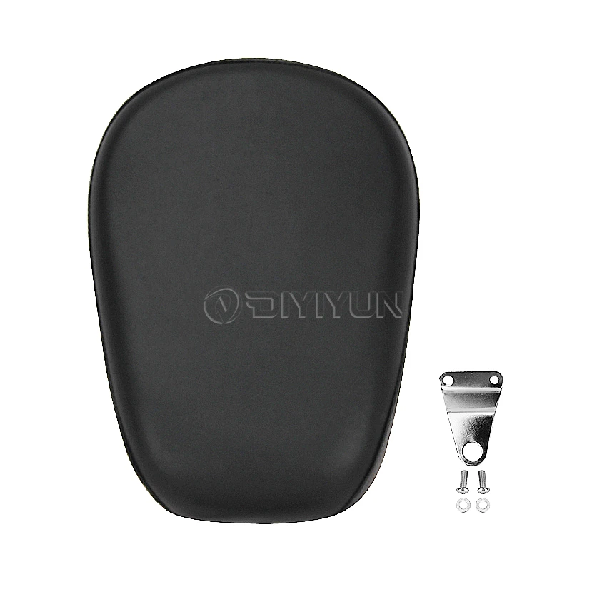 Черное заднее седло из искусственной кожи для пассажирского мотоцикла, подушка, седло для Yamaha Drag Star XVS 650 400 1998-2012